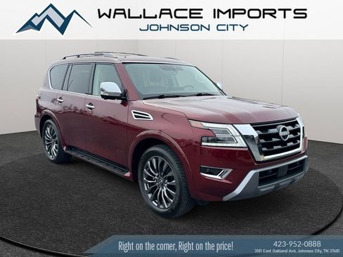 Used 2024 Nissan Armada Platinum w/ Captain's Chairs Package image 7