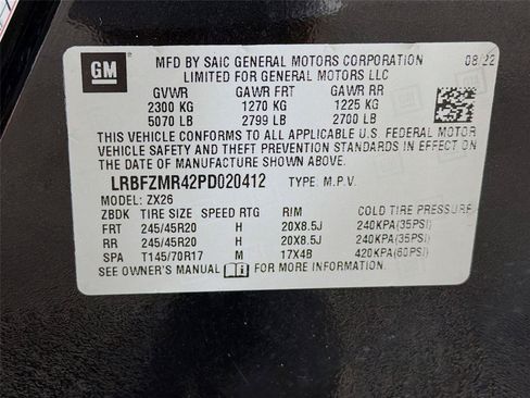 Used 2023 Buick Envision Preferred w/ Sport Touring Package AWD/4WD image 39
