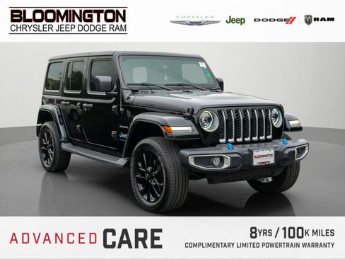 Used 2023 Jeep Wrangler Unlimited Sahara w/ Cold Weather Group AWD/4WD image 1