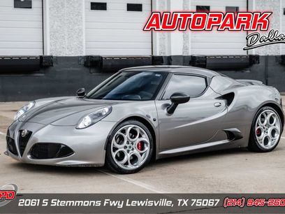 Used 2015 Alfa Romeo 4C Coupe w/ Leather Interior Group