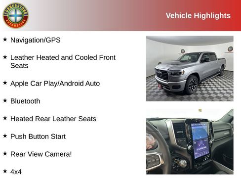 Used 2025 RAM 1500 Laramie w/ Sport Appearance Package AWD/4WD image 2
