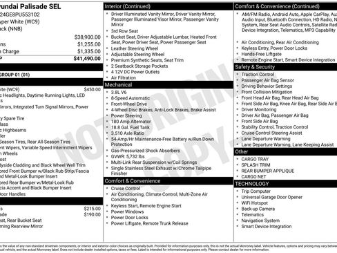 Used 2023 Hyundai Palisade SEL FWD image 37