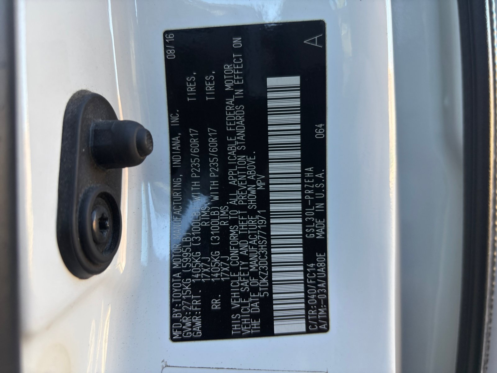 Used 2017 Toyota Sienna LE FWD image 31
