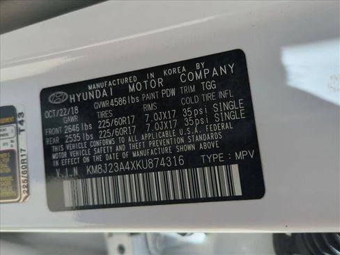 Used 2019 Hyundai Tucson SE FWD image 15