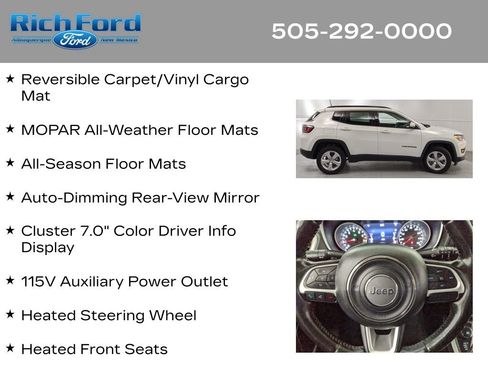 Used 2021 Jeep Compass Latitude w/ Convenience Group AWD/4WD image 26