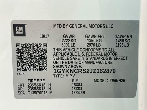 Used 2018 Cadillac XT5 Luxury w/ Driver Awareness Package FWD image 34