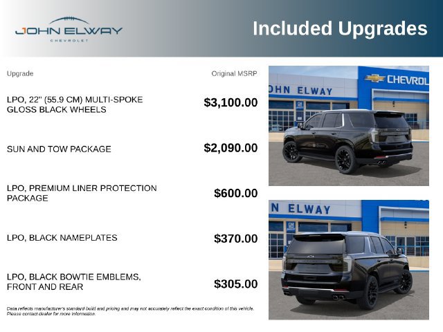 New 2027 Chevrolet Tahoe High Country w/ Sun And Tow Package AWD/4WD image 2