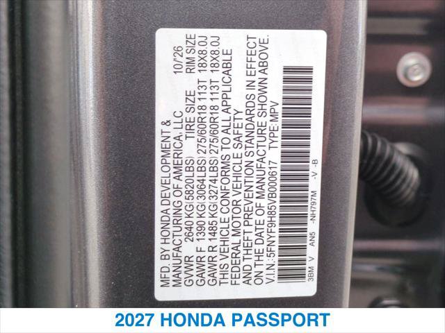 New 2027 Honda Passport TrailSport Elite image 27