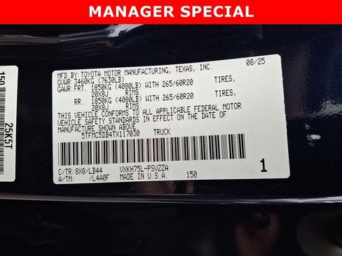 New 2026 Toyota Tundra 1794 Edition image 19