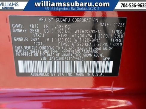 New 2026 Subaru Crosstrek 2.0i Premium image 23