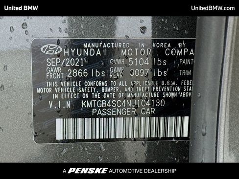 Used 2022 Genesis G80 2.5T w/ Prestige Package image 15