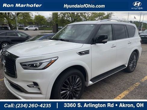 Used 2023 INFINITI QX80 Premium Select w/ Cargo Package AWD/4WD image 1