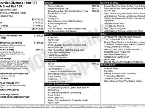 Used 2023 Chevrolet Silverado 1500 RST AWD/4WD image 5