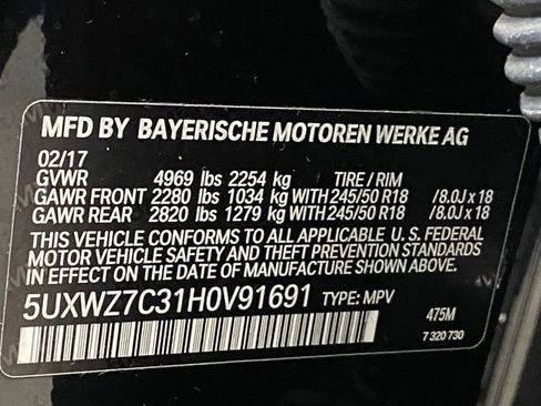 Used 2017 BMW X3 sDrive28i image 38