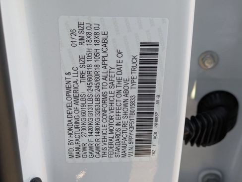 New 2026 Honda Ridgeline RTL image 20