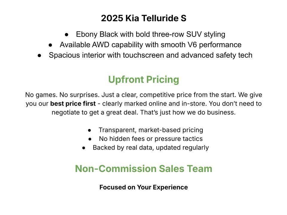 Used 2025 Kia Telluride S AWD/4WD image 3