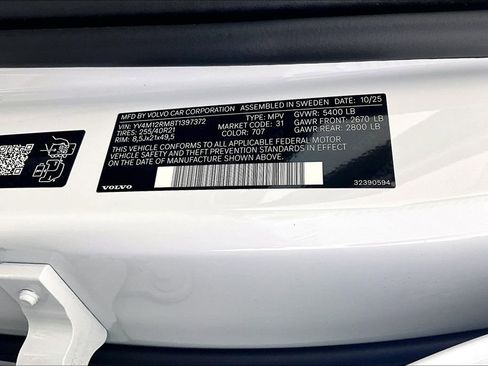 New 2026 Volvo XC60 B5 Ultra w/ Protection Package Premier image 22