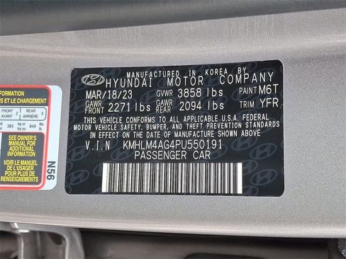 Used 2023 Hyundai Elantra SEL w/ Preferred Accessory Package image 27