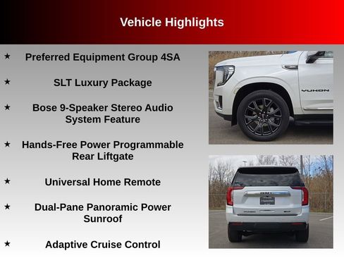 Used 2023 GMC Yukon SLT w/ SLT Luxury Package image 7