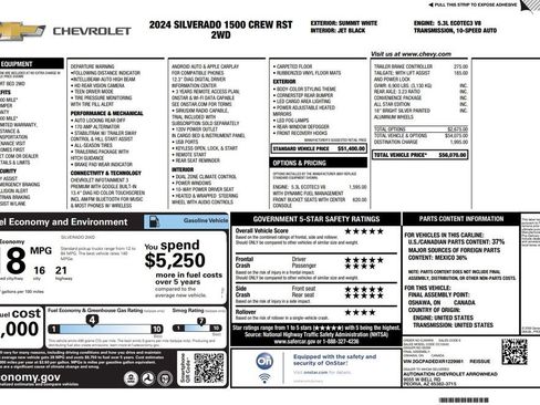 Used 2024 Chevrolet Silverado 1500 RST image 3