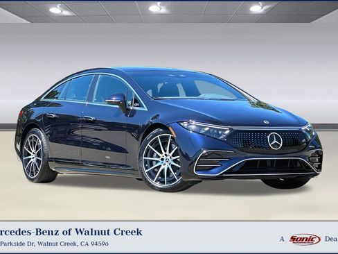 Used 2022 Mercedes-Benz EQS 580 4MATIC Sedan image 1