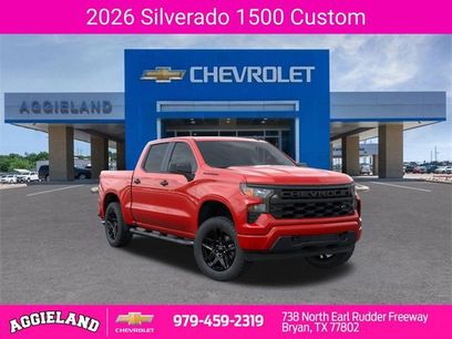 New 2026 Chevrolet Silverado 1500 Custom w/ Turbomax Blackout Package