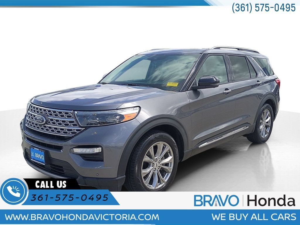 Used 2021 Ford Explorer Limited w/ Equipment Group 301A RWD image 1