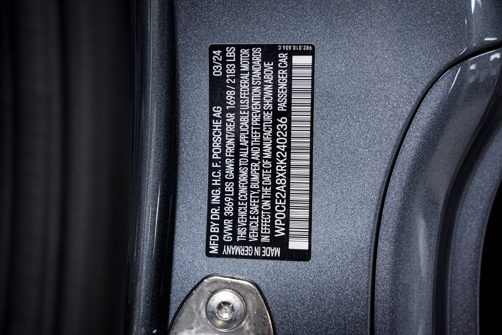 Used 2024 Porsche 718 Boxster Spyder RS RWD image 44