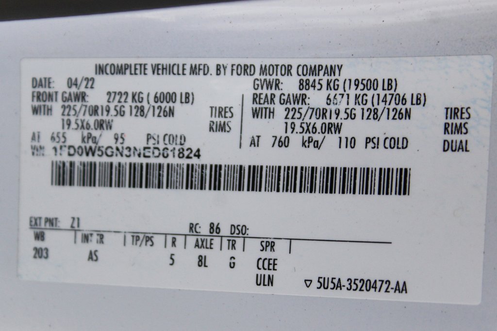 Used 2022 Ford F550 2WD Crew Cab Super Duty w/ Power Equipment Group image 42