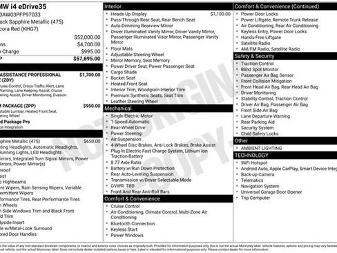 Used 2023 BMW i4 eDrive35 RWD image 48