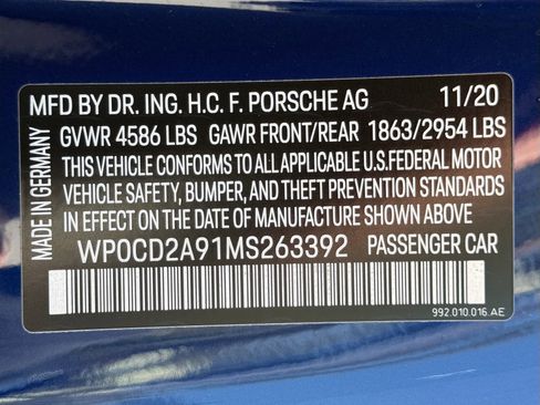 Certified 2021 Porsche 911 Turbo S image 37