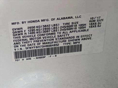 Used 2017 Honda Pilot EX-L image 17