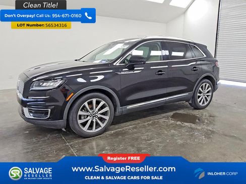 Used 2019 Lincoln Nautilus Select FWD image 1