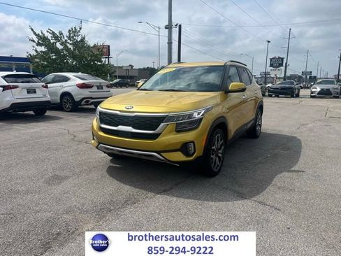 Used 2021 Kia Seltos SX w/ SX Sunroof Package AWD/4WD image 1