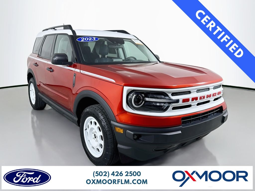 Certified 2023 Ford Bronco Sport Heritage w/ Heritage Convenience Package AWD/4WD image 1