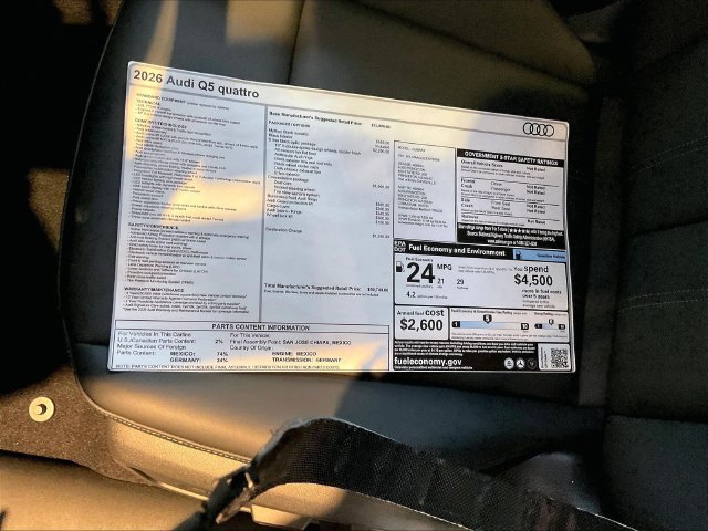 New 2026 Audi Q5 2.0T AWD/4WD image 10