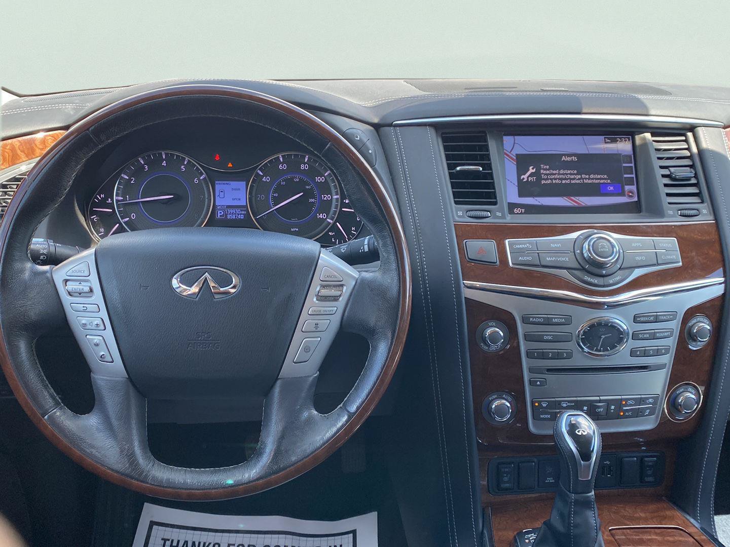 Used 2019 INFINITI QX80 Luxe w/ 22" Wheel Package RWD image 14