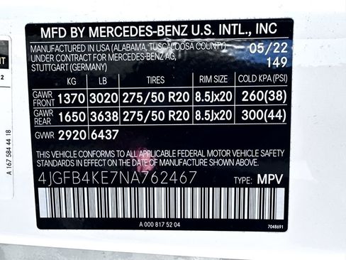 Certified 2022 Mercedes-Benz GLE 350 4MATIC w/ 3rd Row Seat Package image 27