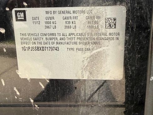 Used 2013 Chevrolet Cruze Eco image 8