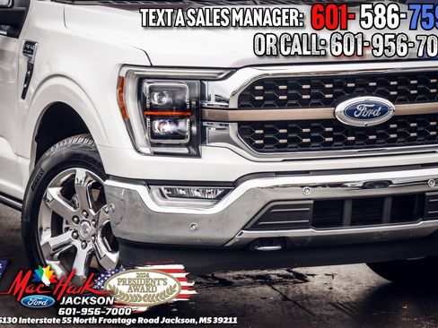 Certified 2023 Ford F150 King Ranch w/ Equipment Group 601A High image 3