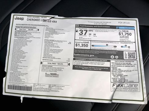 New 2026 Jeep Cherokee Limited image 20