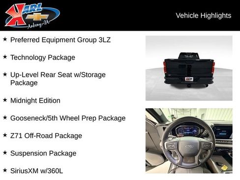 Certified 2024 Chevrolet Silverado 2500 High Country w/ Midnight Edition image 2