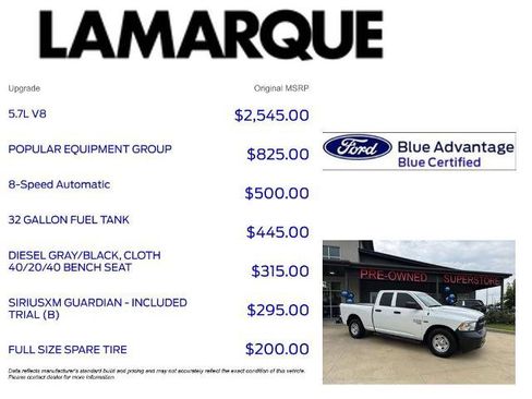 Used 2024 RAM 1500 Tradesman w/ Popular Equipment Group RWD image 10