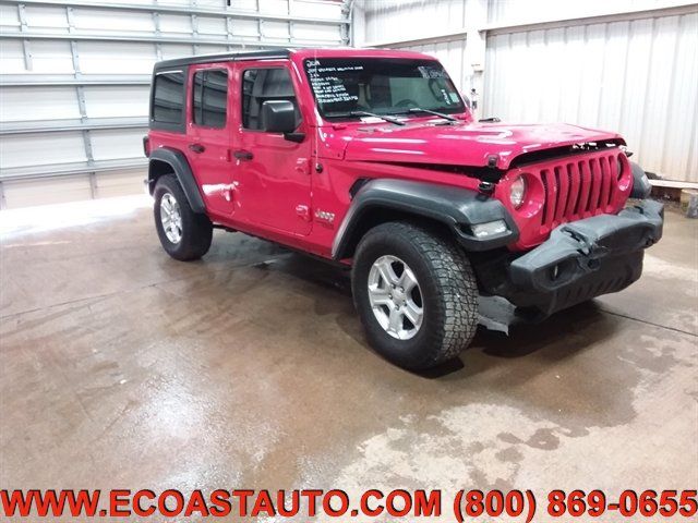Used 2019 Jeep Wrangler Unlimited Sport S AWD/4WD image 1