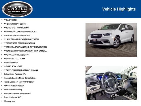 Used 2023 Chrysler Pacifica Touring-L FWD image 3