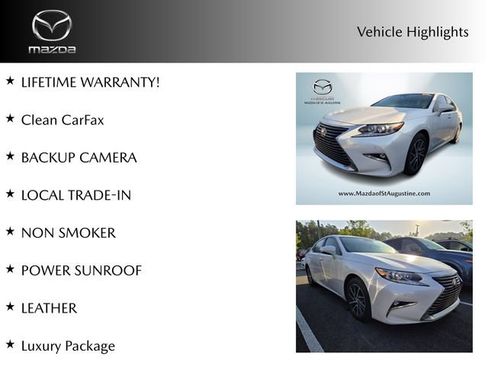 Used 2017 Lexus ES 350 w/ Luxury Package image 2