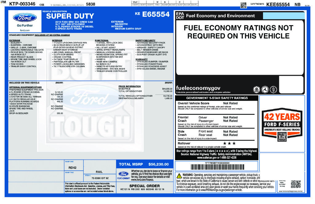 Used 2019 Ford F250 XLT AWD/4WD image 2