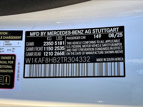 New 2026 Mercedes-Benz C 43 AMG 4MATIC Sedan image 16