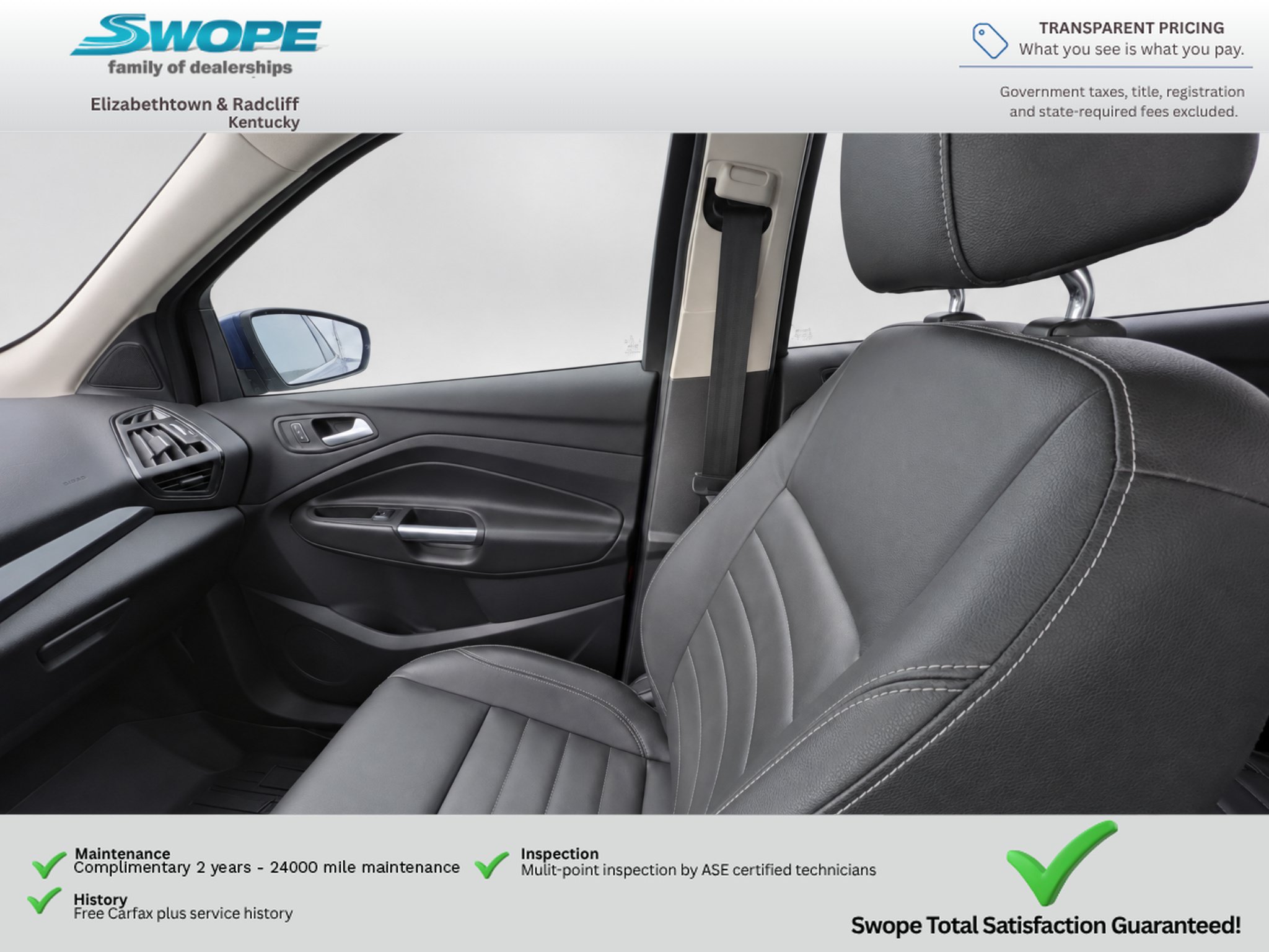 Used 2014 Ford Escape Titanium w/ Equipment Group 401A AWD/4WD image 14