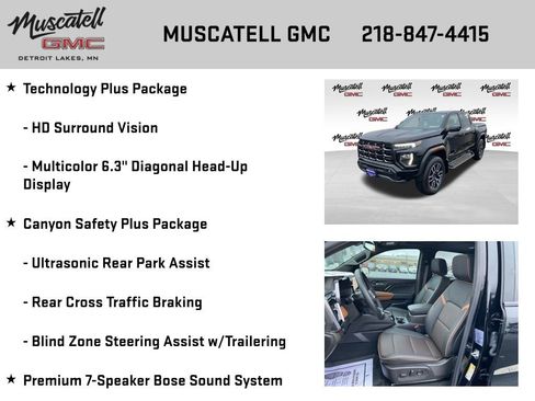 Used 2025 GMC Canyon AT4 w/ Technology Plus Package image 18